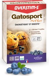 Gateau Energetique Ovesrtsims Gatosport Muffins Myrtilles 400g