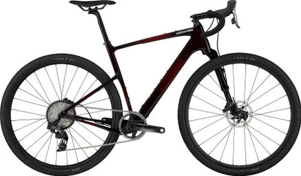 Gravel Bike Cannondale Topstone Carbon 1 Lefty Sram Force XPLR eTap AXS 12V 700 mm Rood