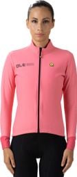 Damen Alé Fondo Plus Long Sleeve Jacket Pink