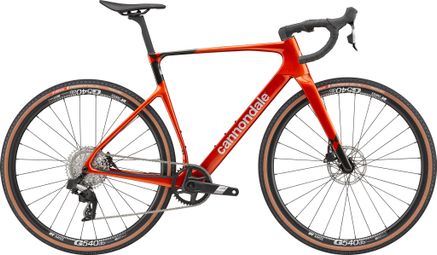 Cannondale SuperX 4 Gravel Bike with SRAM Apex AXS 12-speed, 700 mm, Fire Orange, 2026