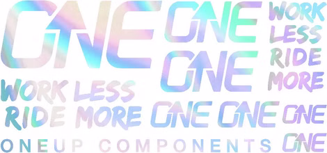 Oneup Oil Slick Stickers Kit