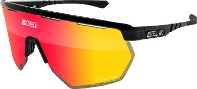 Lunettes SCICON Aerowing Noir / Rouge Miroir