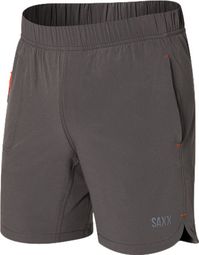 Short Saxx Gainmaker 2 en 1 7'' Gris