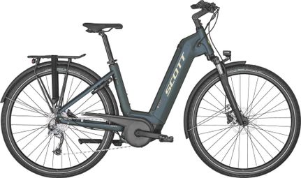 Scott Sub Tour eRide 20 Unisex Hybride Fiets Shimano Alivio 9S 500Wh 700mm Blauw