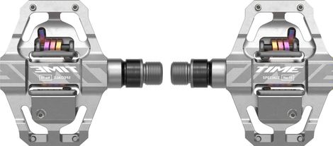 Time Speciale 10 Small Clipless Pedals Raw Aluminum Silver