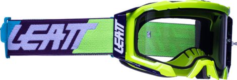 Maschera Leatt Velocity 5.5 - Giallo Neon - Schermo grigio chiaro 58%