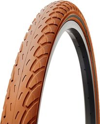 Pneu vtt/urbain 26x1.75 tr Deli marron anticrevaison 1.3mm sa-206 (47-559)