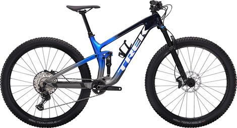 VTT Tout-Suspendu Trek Top Fuel 9.7 Shimano SLX / XT 12V 29'' Bleu / Gris