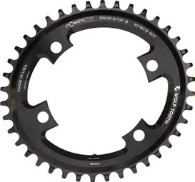 Wolf Tooth Oval 107 BCD chainring for SRAM 40T Black