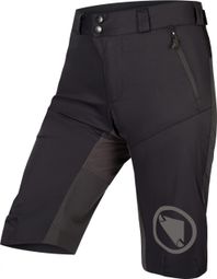 Pantalones cortos de MTB para mujer Endura MT500 W negro