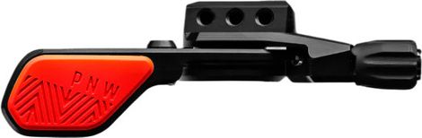 Commande de Tige de Selle Télescopique PNW Loam Lever Gen 2 | 22.2 mm | Rouge really