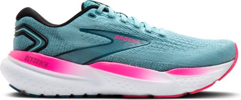 Chaussures Running Brooks Glycerin 21 Bleu/Rose Femme