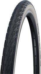  Pneu Ville Schwalbe Detla Cruiser Plus 26'' Tubetype Rigide KGuard Active Line SBC E-25 Réfléchissant Noir/Blanc