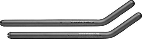 Profil Design Ski Bend 35A Verlängerungen aus schwarzem Aluminium