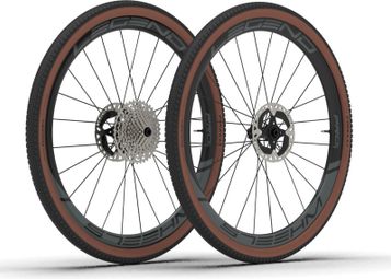 Paire de Roues Legend Wheels 39H PRO⁴ - 12X100 - 12X142mm - DT 240 EXP - Disc Centerlock - Campagnolo