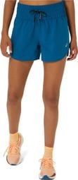 Asics Nagino Run 4in Shorts Blau Damen