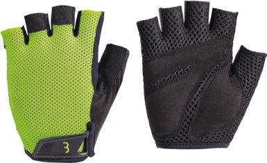 Pair of BBB CoolDown Gloves Fluo Yellow
