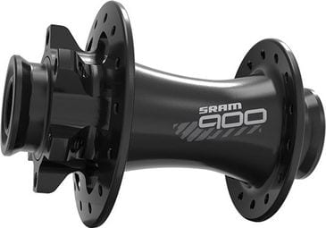 Mozzo anteriore Sram 900 | 24 fori | 12/15x100 mm | 6 fori | Nero
