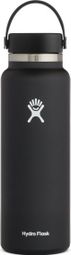 Bouteille Hydro Flask Wide Mouth Flex Cap 2.0 1180 ml Noir