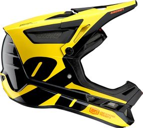 Casco integral 100% Aircraft Composite Amarillo