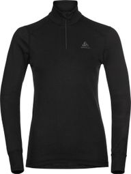 Maglia manica lunga 1/2 zip Odlo Active Warm Eco Black Donna