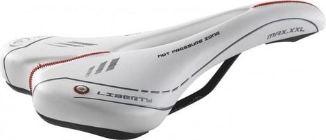 Selle Max Liberty Skay 275 x 145 mm hommes blancs