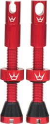 Valves Tubeless Peaty's x Chris King MK2 42mm Rouge