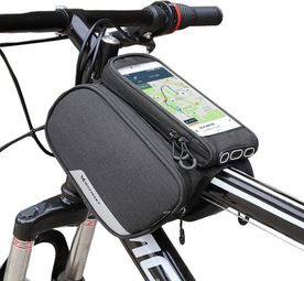 Sacoche de vélo + housse détachable jusqu'à 6 5  1 5l noire