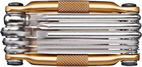 CRANK BROTHERS Multi Tool features 10 Gold / Black
