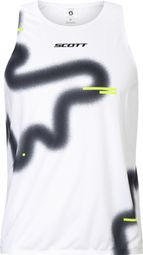 Scott RC Run tanktop wit/zwart voor heren