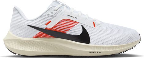 Nike Air Zoom Pegasus 40 Kipchoge Laufschuhe Weiß Rot