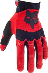 Guantes Fox Dirtpaw Rojo Fluorescente