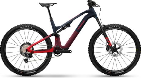 MTB Haibike Lyke CF 11 Eléctrica con Suspensión Completa Shimano XT 12S 430Wh 29'' Azul Rojo 2024