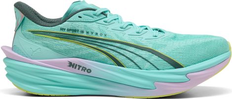 Puma x Hyrox Deviate Nitro 4 Running Shoes, Green, Men's