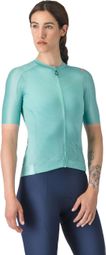Castelli Espresso damesfietsshirt met korte mouwen, blauw