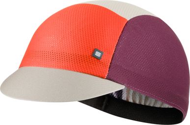 Sportful Klassieke Pet Oranje/Bordeaux