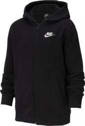 Sweat à capuche Zip Enfant Nike Sportswear Club Noir