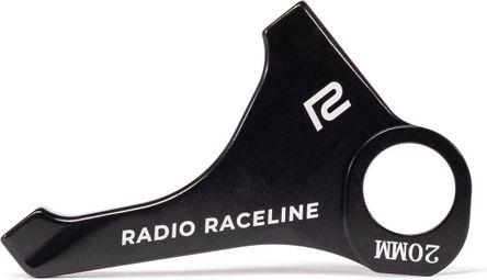 Adaptateur de Frein Radio Race Helium Pro 20 mm Noir