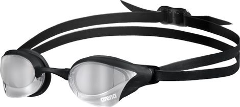 Lunettes de Natation ARENA Cobra Core Swipe Mirror Noir Argent