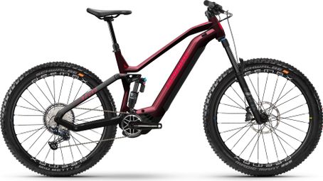 Haibike Nduro 7 Shimano SLX 12V 720 Wh 27''/29'' Bordeaux/Black All-Suspension Electric Mountain Bike 2024