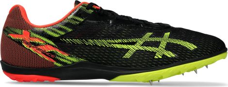 Chaussures d'Athlétisme Asics Resurgence XC Noir/Jaune/Rouge Unisexe