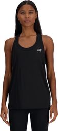 Débardeur New Balance Sport Essentials Noir Femme