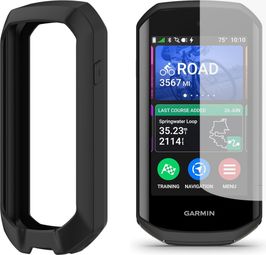 Ecran de protection hydrogel et Housse de protection silicone pour Garmin Edge 1050