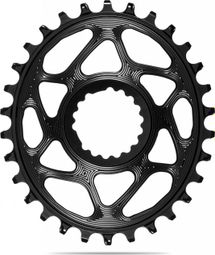 AbsoluteBlack Direct Mount Oval Cannondale Hollowgram Narrow Wide Chainring 12 S Black