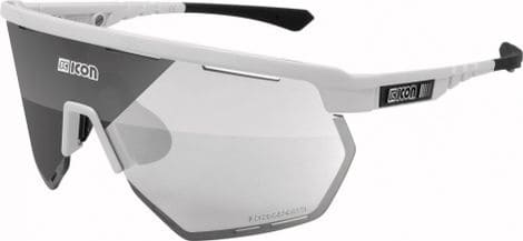 Scicon Sports Aerowing Lunettes De Soleil De Performance Sportive (Scnpp Silver Fotocromic/Luminosité Blanche)