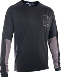 Camiseta de manga larga ION Traze Amp AFT Negra