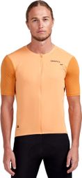 Maillot de manga corta Craft Pro Gravel Peach/Desert para hombre