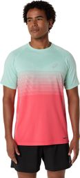 Maglia a maniche corte Asics Seamless Rosso/Verde Uomo