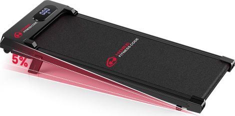Tapis de marche Fitness T7 compact sous bureau Noir