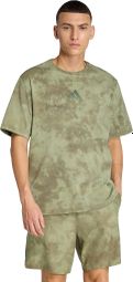 Adidas Terrex T-shirt met korte mouwen, Multi Spray Dye, groen, heren